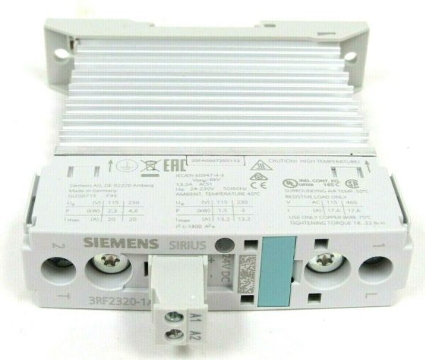 Details about   1pcs new 3RF2320-1AA02 20A Siemens contactor 