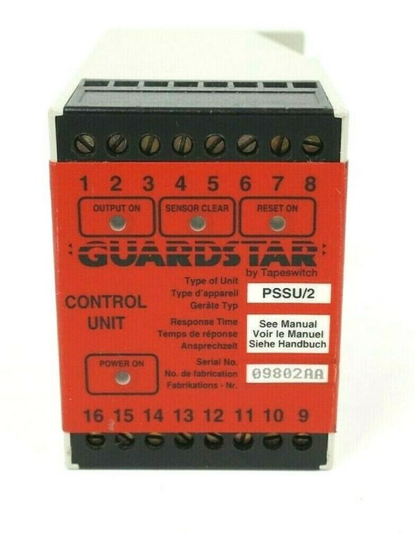 Details about   Guardstar PSSU/2 Safety Control Unit PSSU2 Red 
