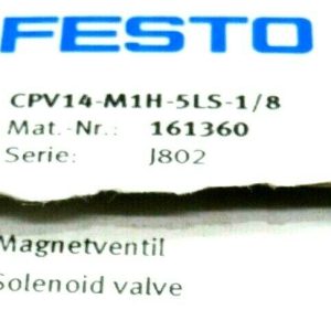 161360 Magnetventil Festo CPV14-M1H-5LS-1/8 