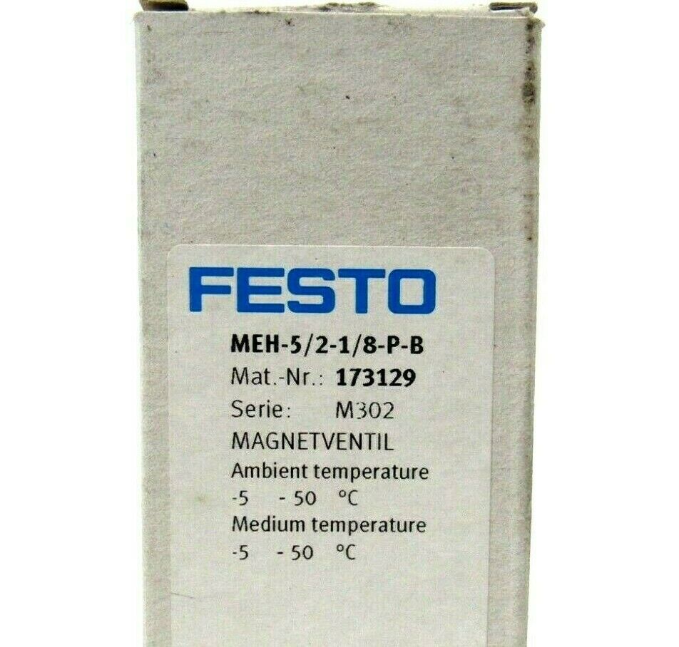 Festo Magnetventil MEH-5/2-1/8-P-B 173129 