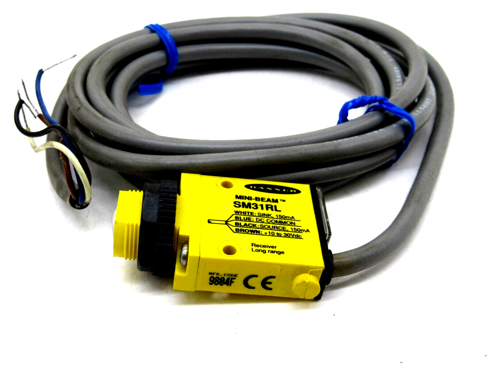 New Banner Sm31rl Photoelectric Sensor 25725 - Sb Industrial Supply, Inc.