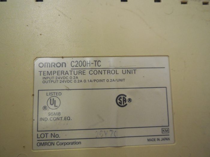 Omron PLC C200H-TC101 C200HTC101 