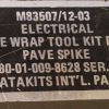 STANDARD PNEUMATIC 10713 ELECTRICAL WIRE WRAP TOOL KIT M83507/12-03