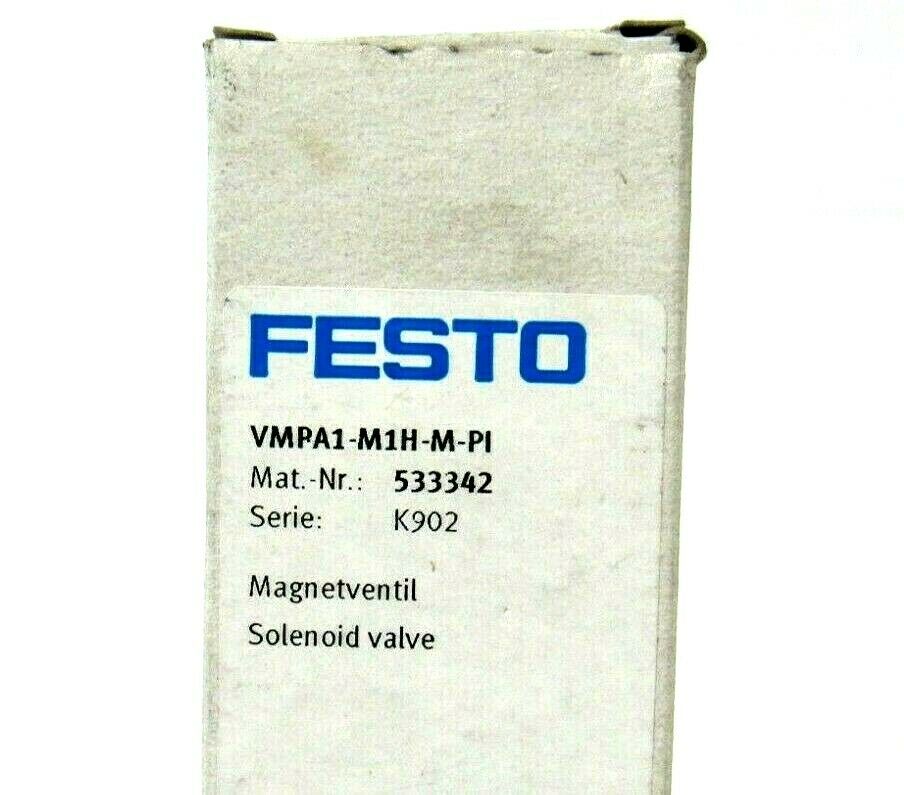 Festo 533342 modelo vmpa1-m1h-m-pi Válvula de solenoide