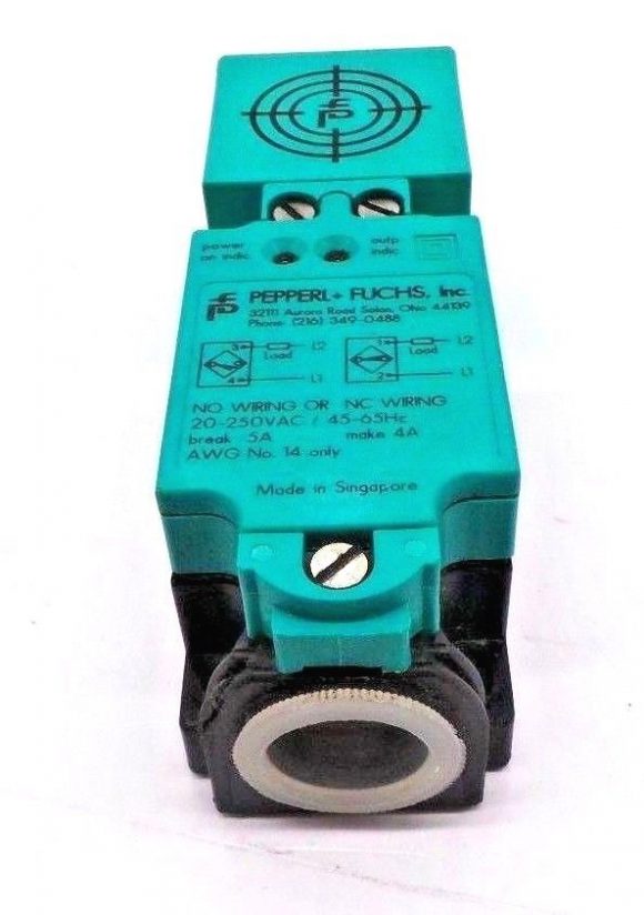 Used Pepperl And Fuchs Nj15 U2 W Inductive Ac Sensor Nj15u2w Sb Industrial Supply Inc