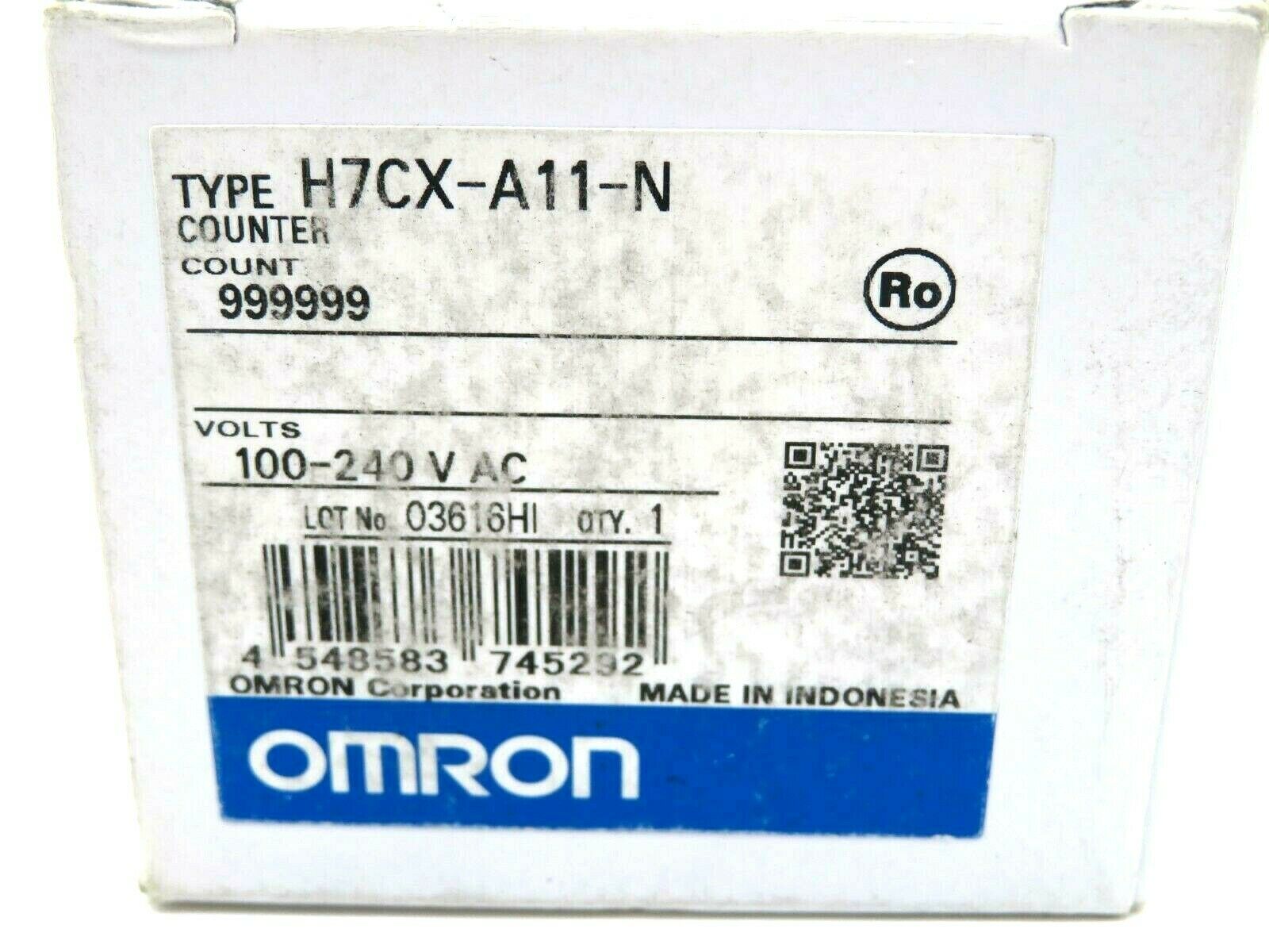 Omron H7CX-A11-N Counter New 