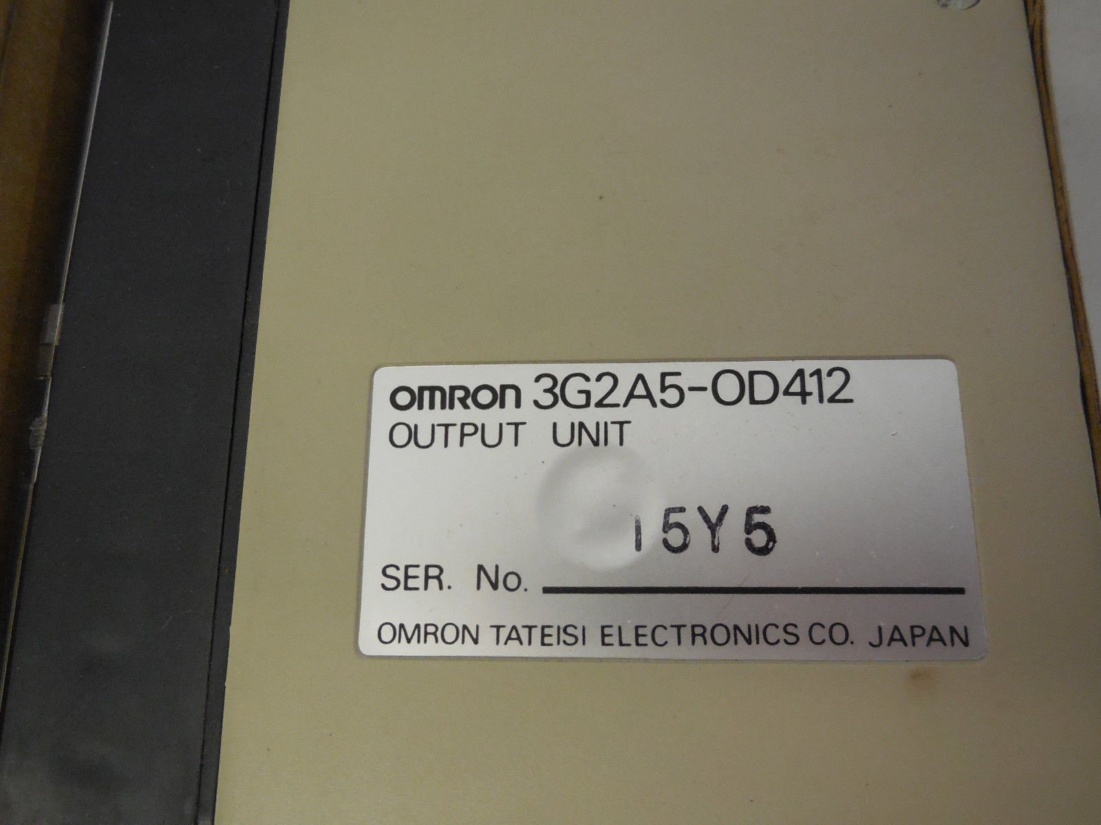 OMRON C500-OD412/C500OD412 Output