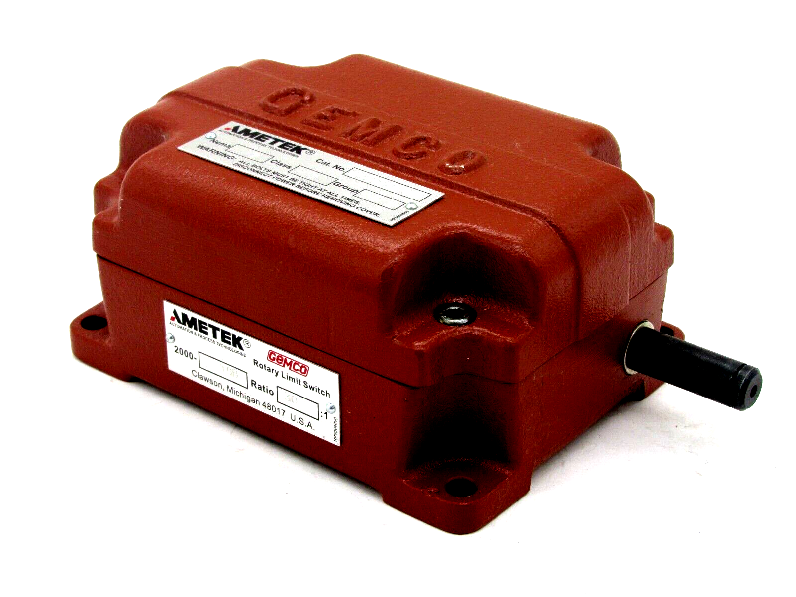 NEW GEMCO AMETEK 2000-19B ROTARY LIMIT SWITCH 200019B - SB Industrial ...